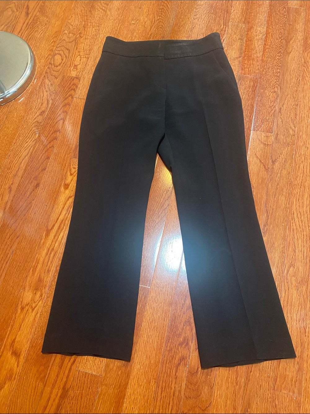 Judith & Charles Women's Black Boot-Cut Dress Pants